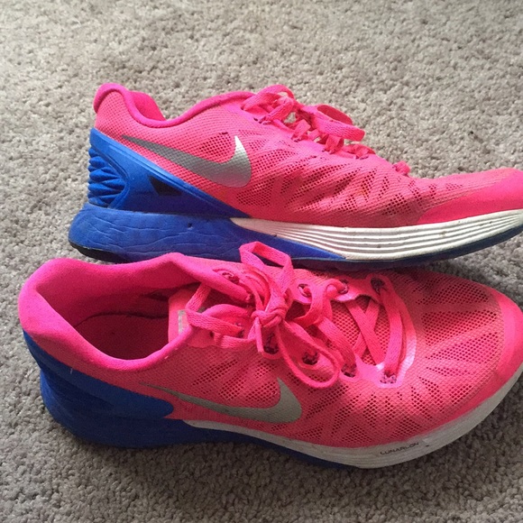 Nike Shoes - 4/25! Pink and blue Nike’s!